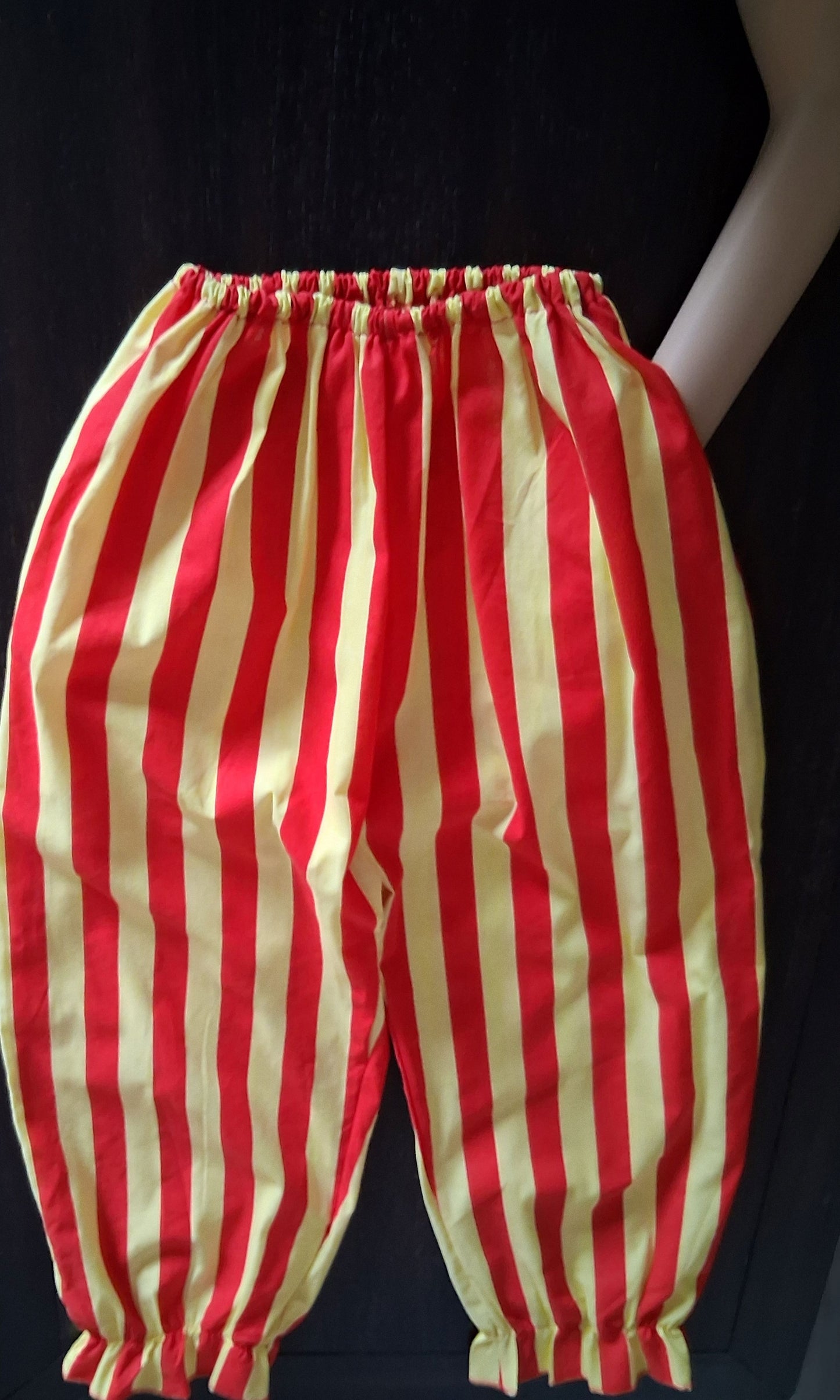 Costume de cosplay FNAF inspiré de Sundrop, taille personnalisée jusqu'à 2X plus size, pantalon, poches et passants de ceinture en option