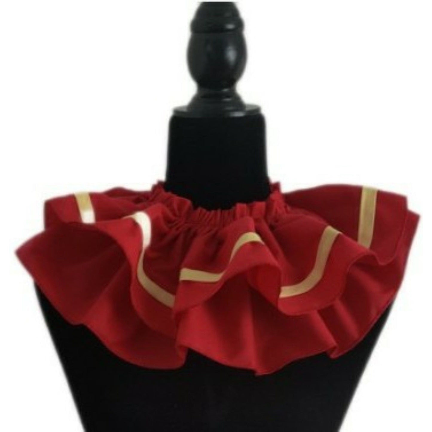Costumes and Embroidery My Store FNAF Sundrop Inspired Frill Collar Costume-One Size- Tie Back Style