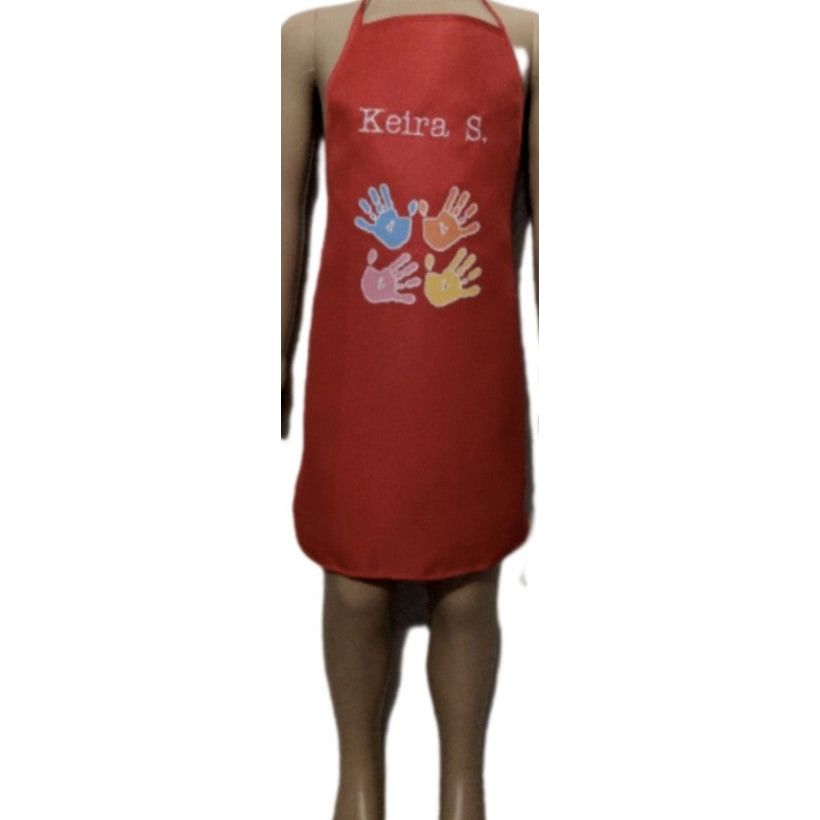 Costumes and Embroidery Costumes & Embroidery Child Paint- Art Apron- 3-7 Years- 20" Length