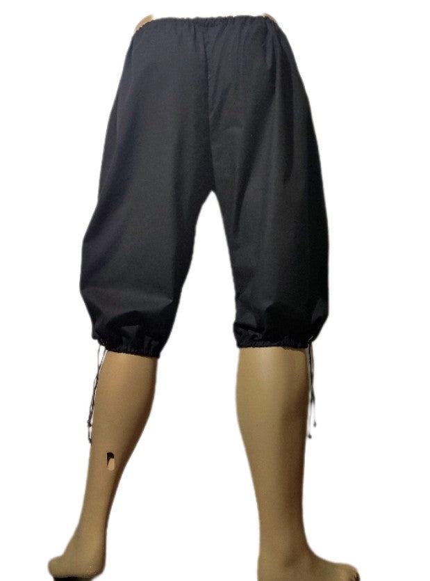 Custom Size Pirate Pants-Knickers-Solid Select Colors-Optional Belt Loops & Pockets