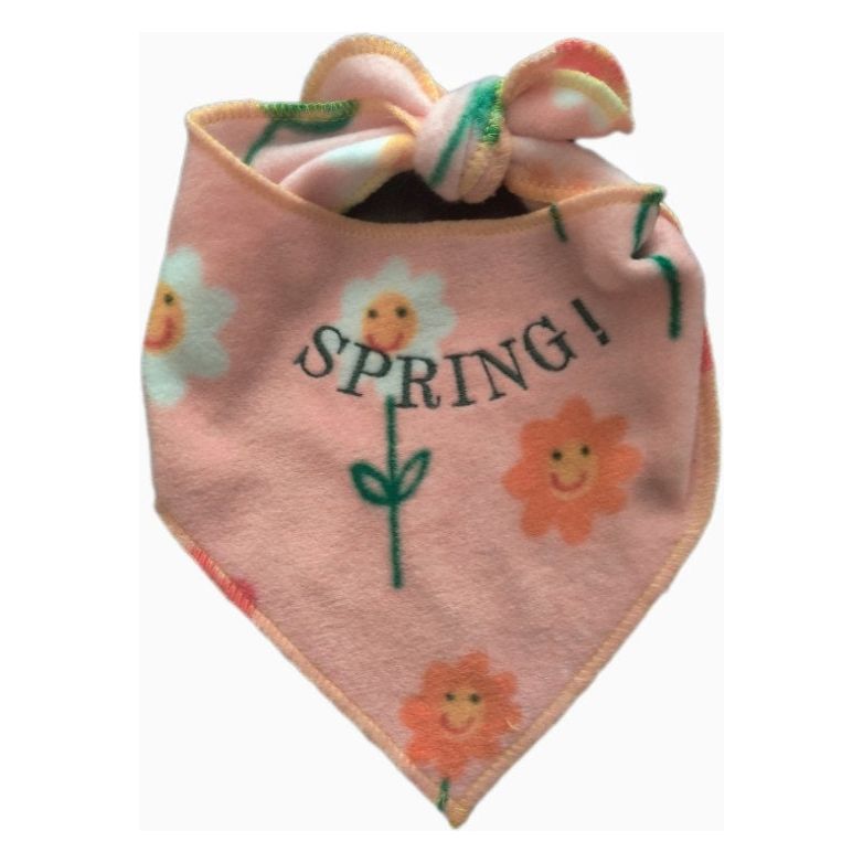 Costumes and Embroidery My Store Dog Bandana-Embroidered "HELLO SUNSHINE" Or "SPRING"