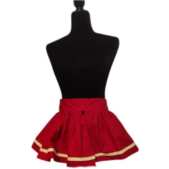 Costumes and Embroidery My Store FNAF Moondrop & Sundrop inspired cosplay costume skirt, 32"- 50" waist, tie is 60"