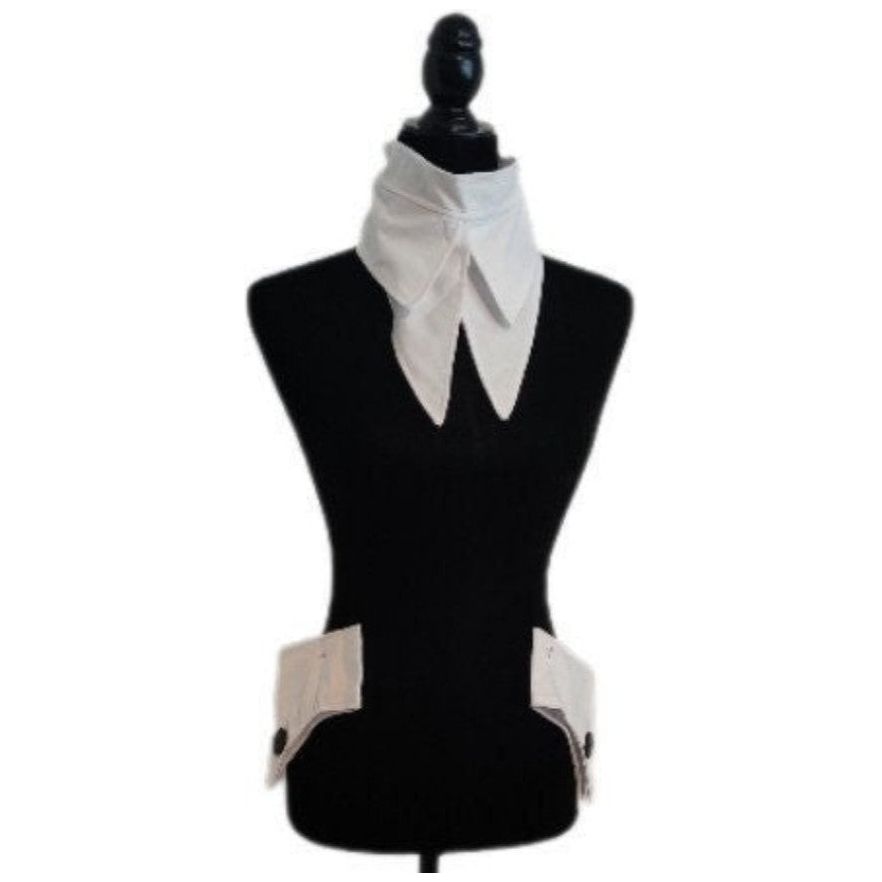 Costumes and Embroidery My Store mens anime comic-con adjustable butler maid collar and cuff set costume accessories